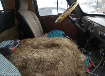 UAZ interior UAZ interior