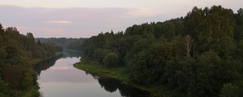 On the bank of the Russian Village On the bank of the Russian Village