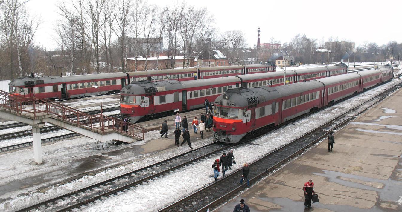 Russian railway station