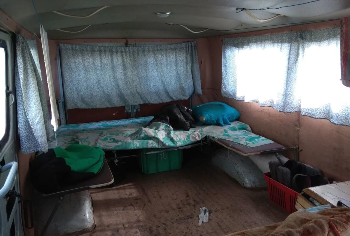 UAZ 452 cabin