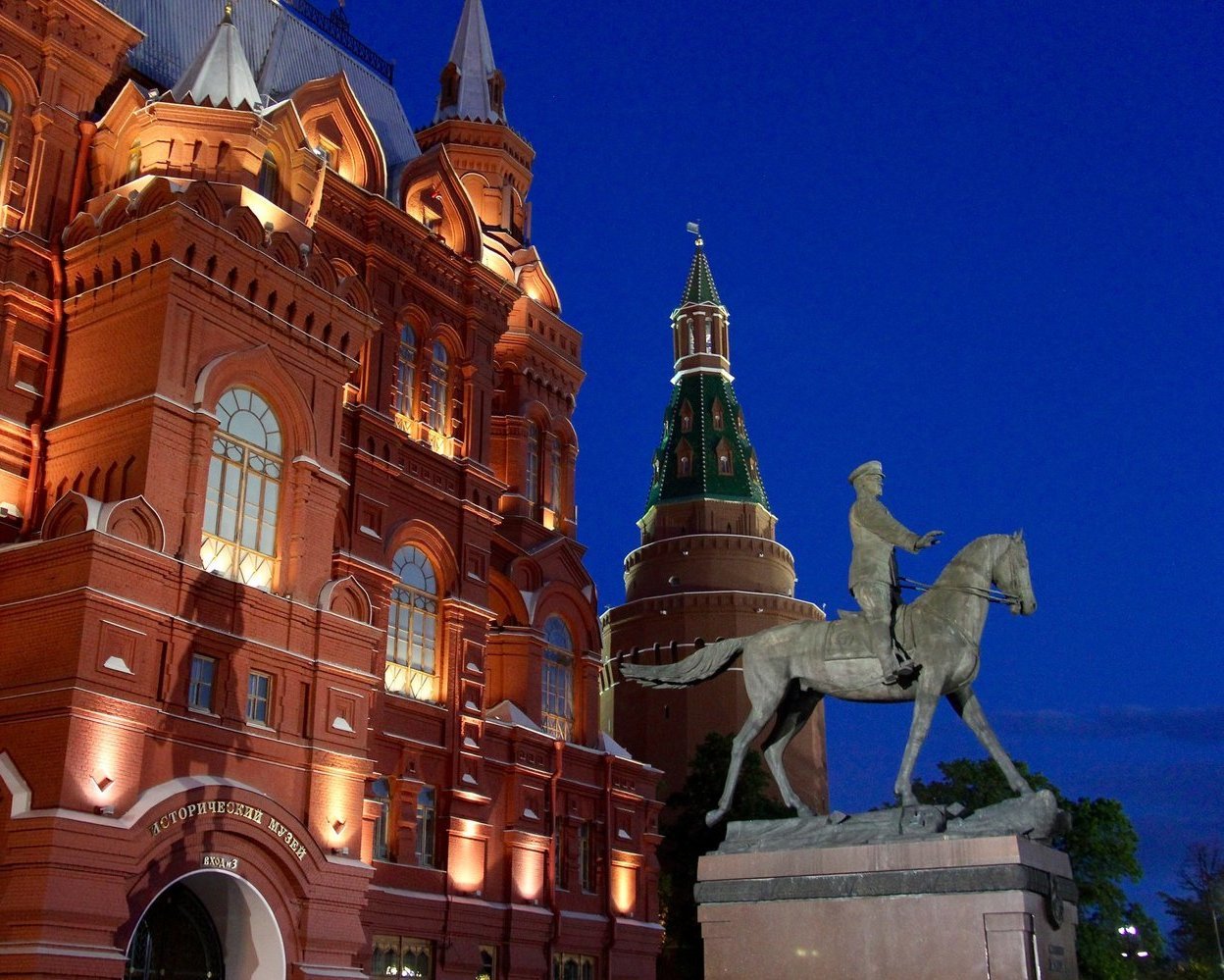 Zhukov Monument, Red Square, Moscow