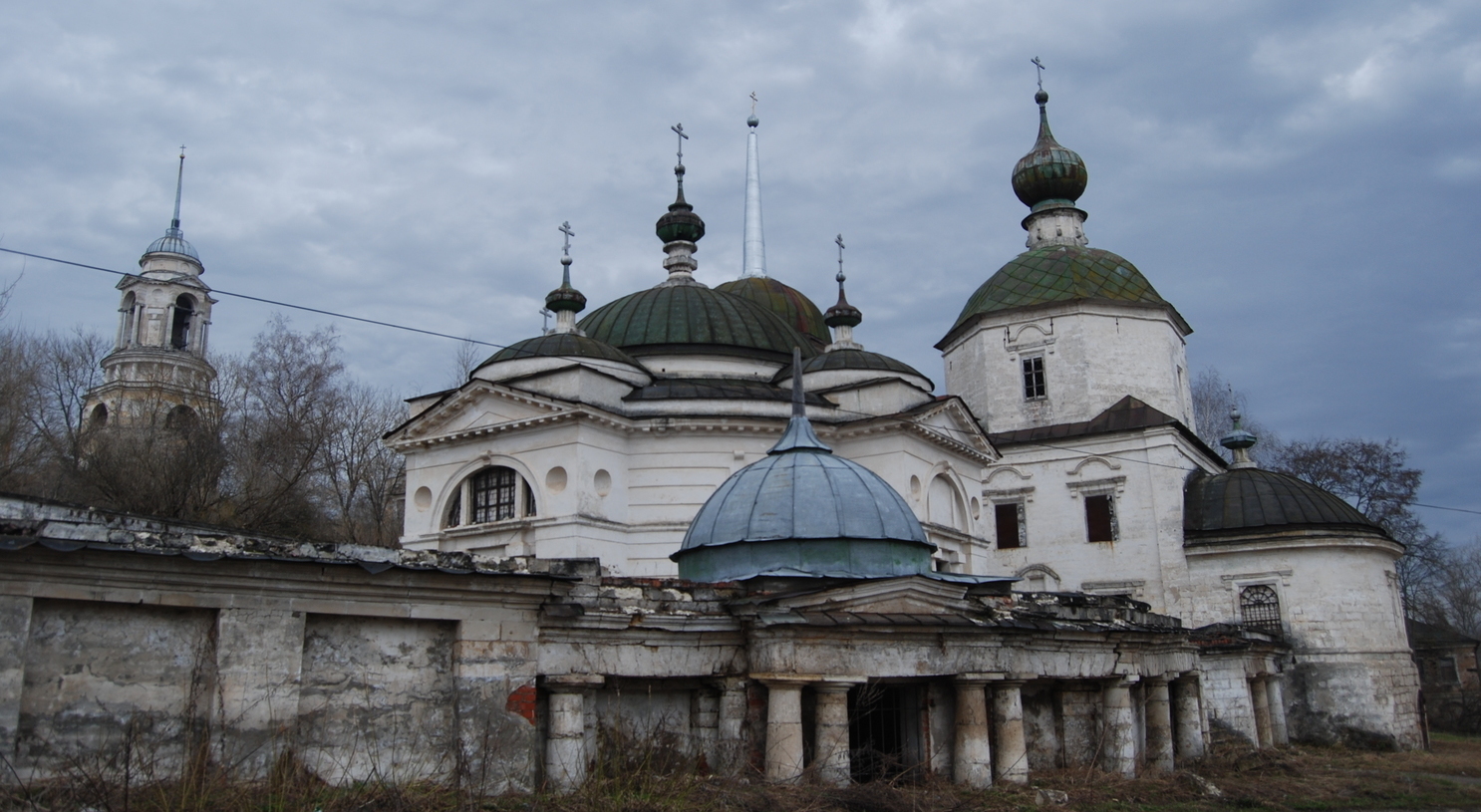 Monastery in the Russian countryside