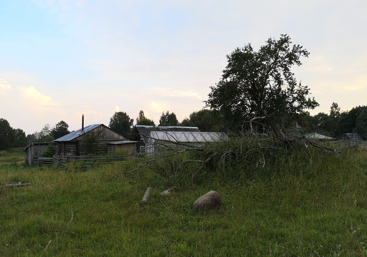 Wooden houses of Russian Village