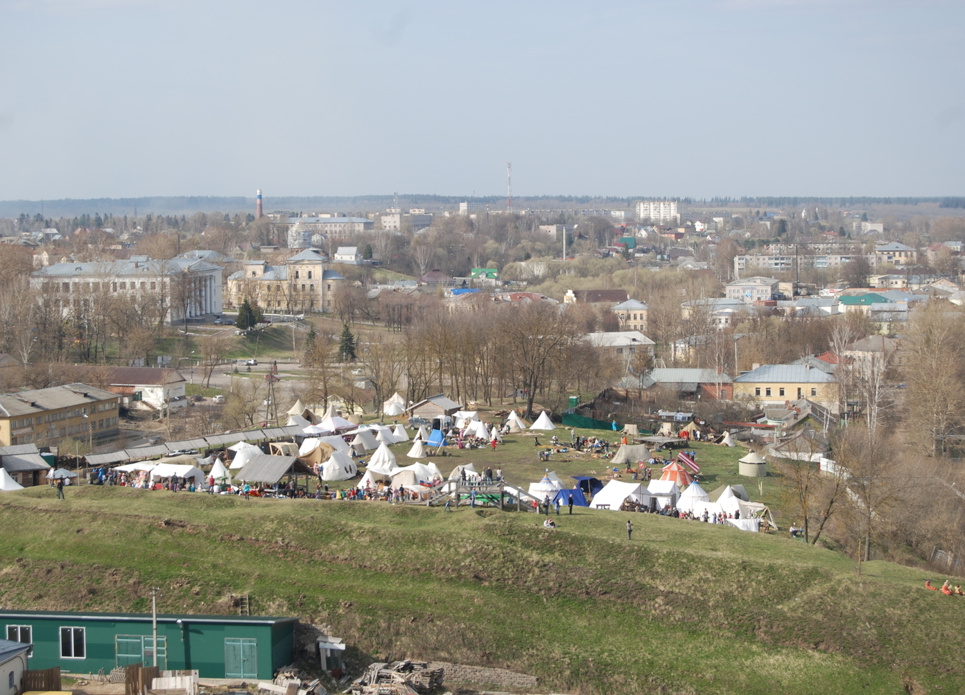 Medieval Festival in Torzhok, small town in Russia