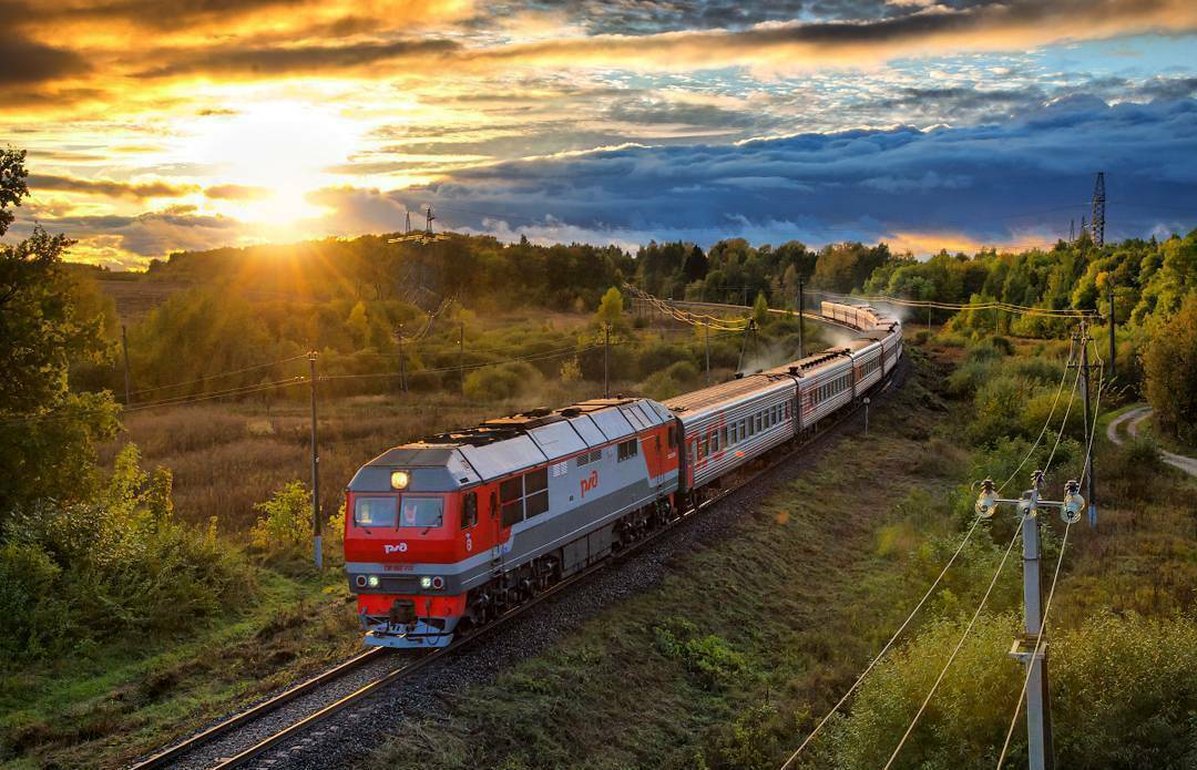 travel by train in russia